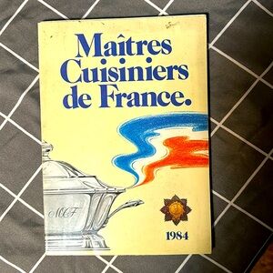 VINTAGE Maîtres Cuisiniers de France (1984)
